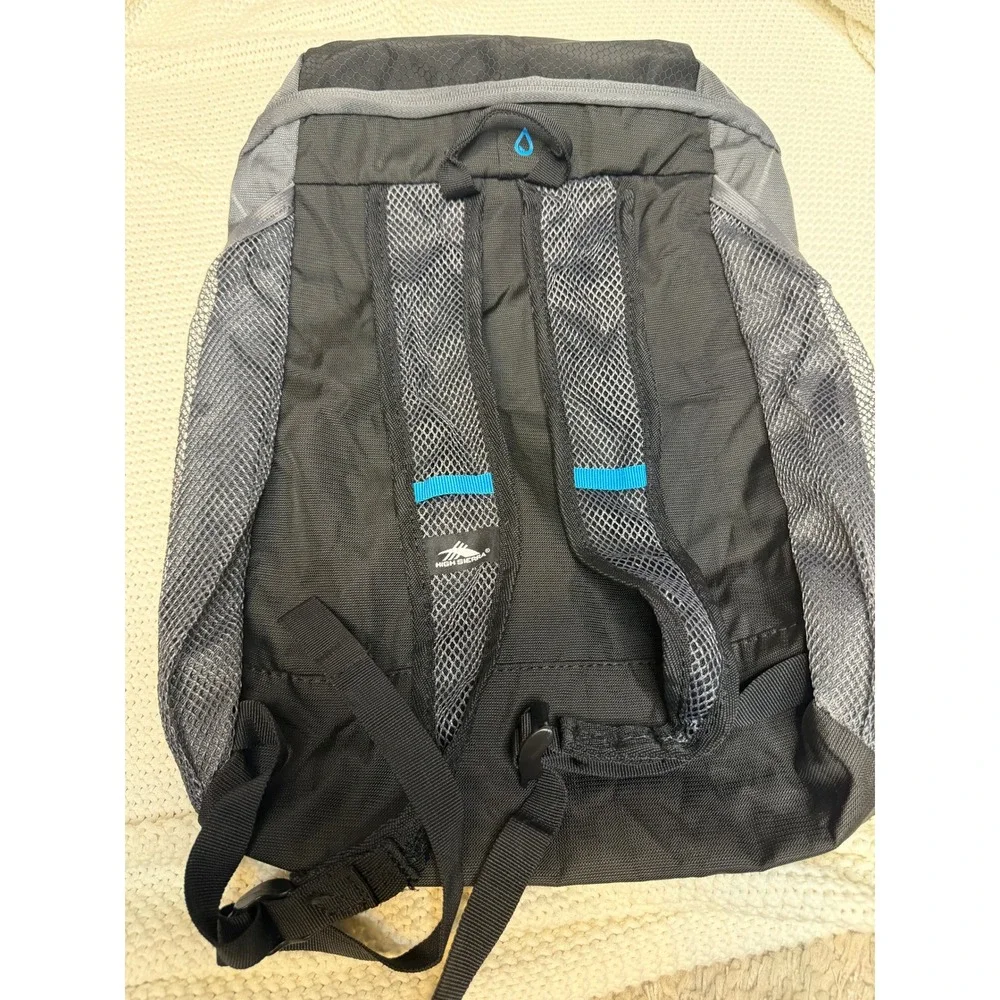 High Sierra Packable Backpack Black Grey Blue Lightweight Hiking Travel Daypack